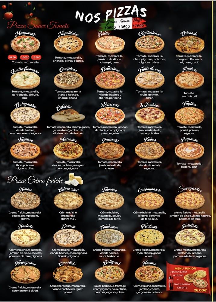 Capra pizza - Menu Image 3